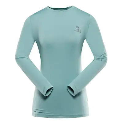 Women's quick-drying T-shirt ALPINE PRO LOUSA wasabi