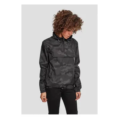 Women's Camo Pull Over Darkcamo Jacket