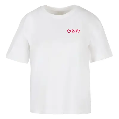 Women's T-shirt Three In A Row white