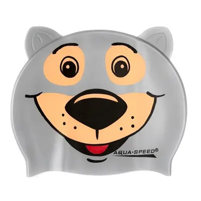 AQUA SPEED Kids's Swimming Cap ZOO Bear