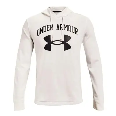 Men's sweatshirt Under Armour RIVAL TERRY BIG LOGO HD white