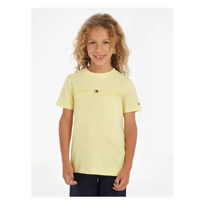 Light yellow children's T-shirt Tommy Hilfiger - Boys