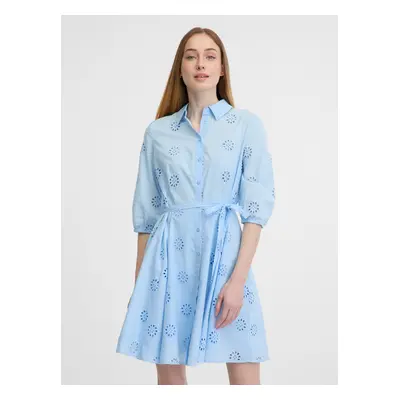 Orsay Blue Women's Shirt Dress - Women's