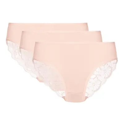 Gorteks Emilia panty with lace back triple pac