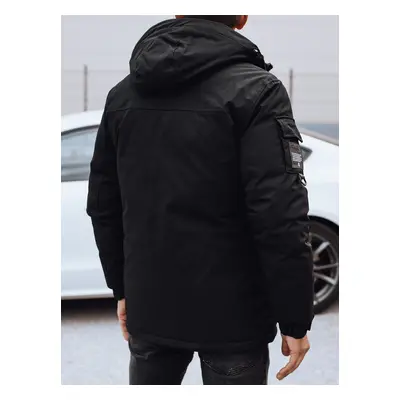 Men's winter parka jacket black Dstreet