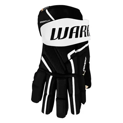 Warrior Covert QR5 black/white Ice Hockey Gloves, Junior