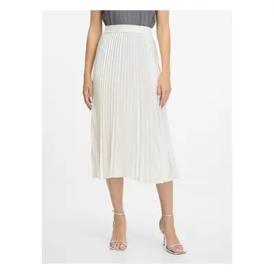 Orsay Cream women's skirt - Women's