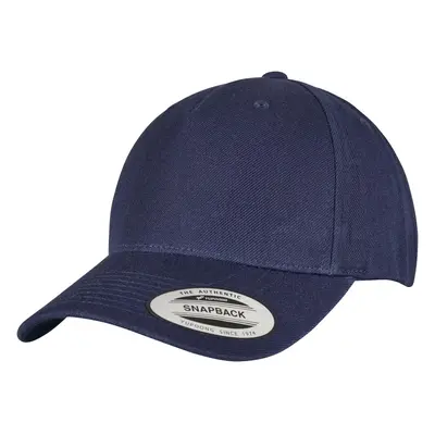 YP CLASSICS 5-PANEL PREMIUM COVERED BRIM SNAPBACK CAP NAVY