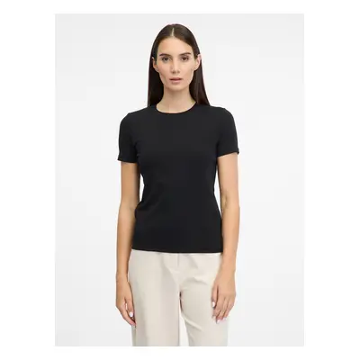 Black women's short-sleeved T-shirt ORSAY - Women's