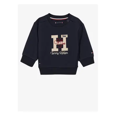 Dark blue girls' sweatshirt Tommy Hilfiger - Girls