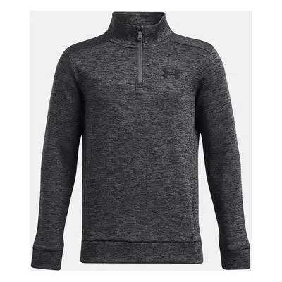 Boys' sweatshirt Under Armour UA Armour Fleece 1/4 Zip-GRY - Boys