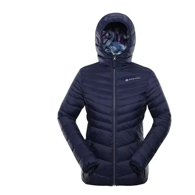 Women's reversible jacket hi-therm ALPINE PRO EROMA mood indigo variant pd