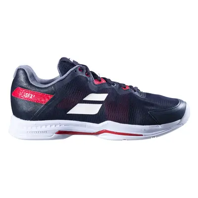 Babolat SFX Men's All Court Tennis Shoes Men Black/Poppy Red EUR 46.5