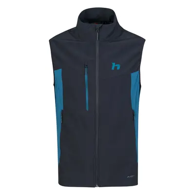 Men's softshell vest Hannah CARSTEN VEST anthracite/sailor blue