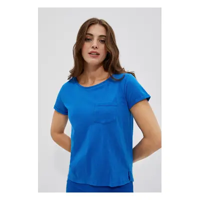 Cotton T-shirt with pocket