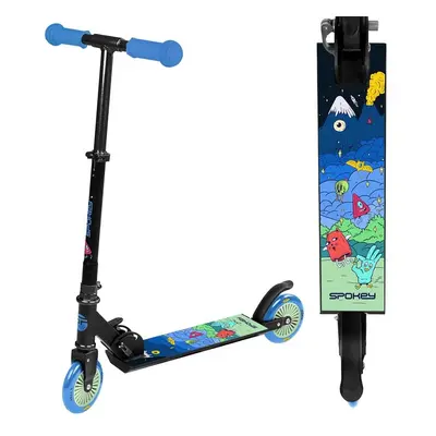 Spokey DUKE Scooter, wheelie mm, black-blue