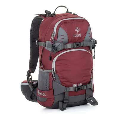 Ski touring and freeride backpack Kilpi RISE-U dark red