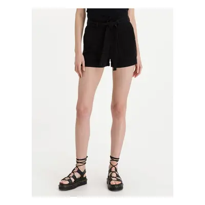 Black Womens Shorts Guess Janna - Women