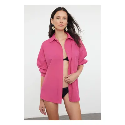 Trendyol Fuchsia Woven Shirt