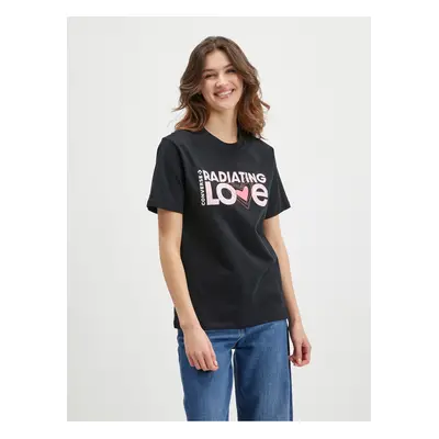 Black women's T-shirt Converse - Women