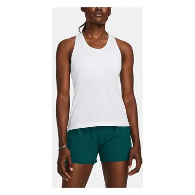 Under Armour Tank Top UA Launch Singlet-WHT - Women