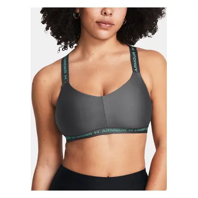 Under Armour Crossback Low-GRY Bra - Women