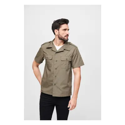 US Ripstop Short Sleeve Shirt - Olive