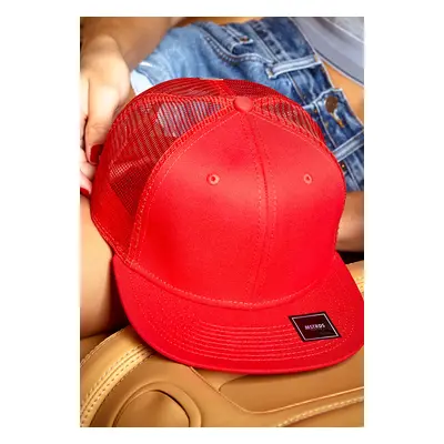 MoneyClip Trucker Snapback Cap Red