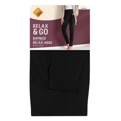 NUR DIE BAMBOO RELAX PANTS - Ladies Bamboo Pants - Black