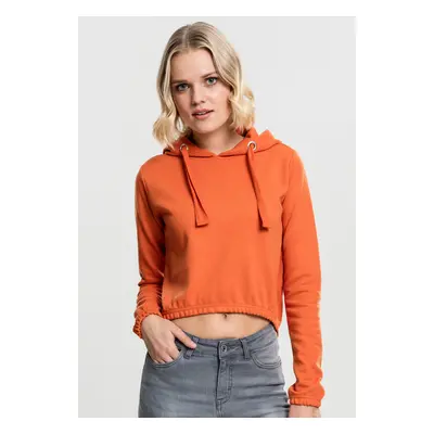 Women's Interlock Short Hoody Rusty Orange