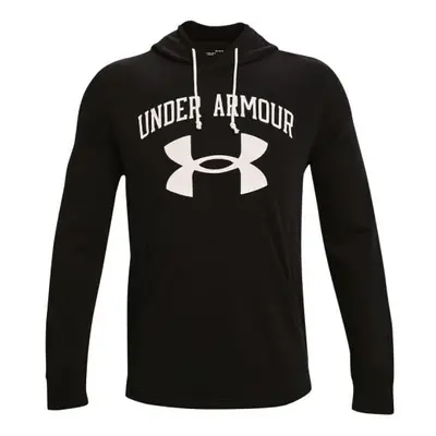 Men's Under Armour Sweatshirt RIVAL TERRY BIG LOGO HD-BLK