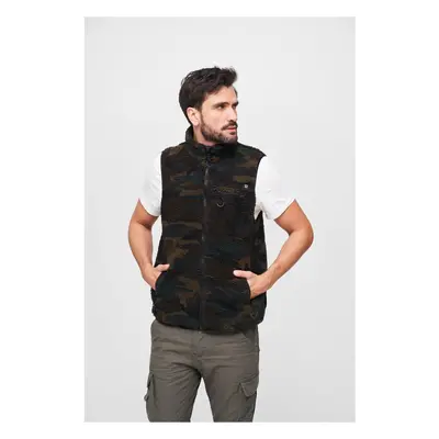 Men's teddyfleece vest for the forest