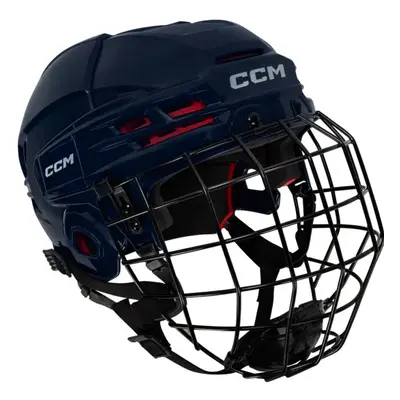 CCM Tacks navy Hockey Helmet Combo