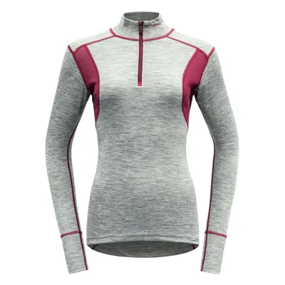 Women's T-shirt Devold Hiking Woman Half Zip Neck