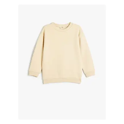 Koton Basic Sweatshirt Long Sleeve Crew Neck