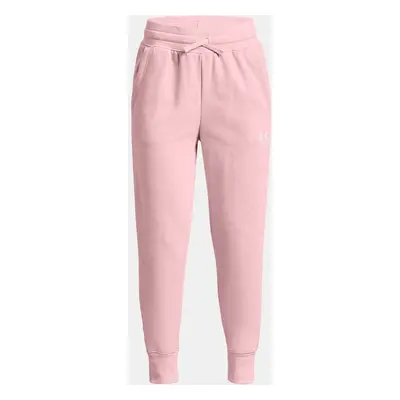 Under Armour Pants Rival Fleece LU Joggers -PNK - Girls