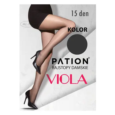 Raj-Pol Woman's Tights Pation Viola DEN