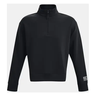 Under Armour Sweatshirt UA Summit Knit 1/2 Zip-BLK - unisex