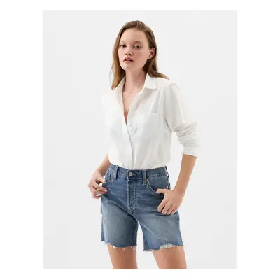 GAP Oxford Shirt with Logo - Women's