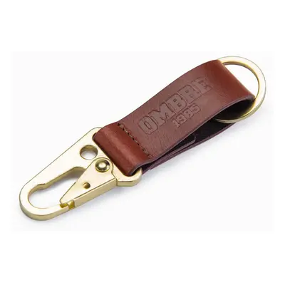 Ombre Men's key ring with snap hook - black