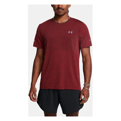 Men's T-shirt Under Armour UA SEAMLESS STRIDE SS-RED - Men's