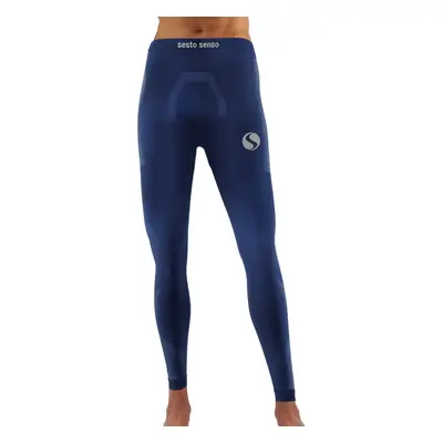 Sesto Senso Man's Thermo Pants CL42 Navy Blue