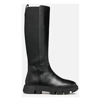 Black women's boots Geox Vilde - Women's