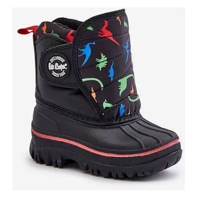 Lee Cooper children's snow boots with dry zip black