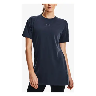 Women's T-shirt Under Armour LOGO EXTENDED SS-GRY