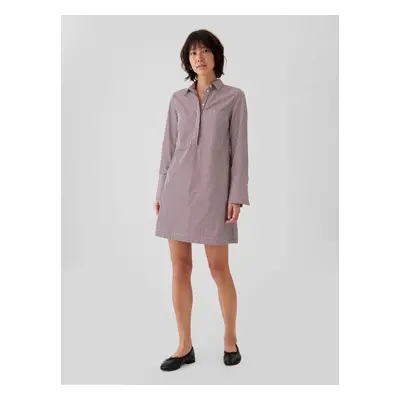 GAP Striped shirt mini dress - Women's