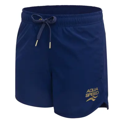 AQUA SPEED Woman's Swimming Shorts LEXI Navy Blue