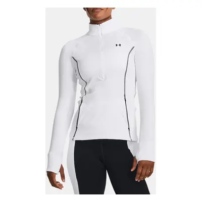 Under Armour UA Train CW 1/2 Zip-WHT T-Shirt - Women