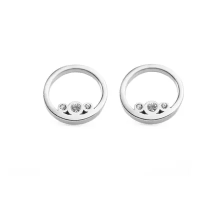 VUCH Ringy Silver Earrings