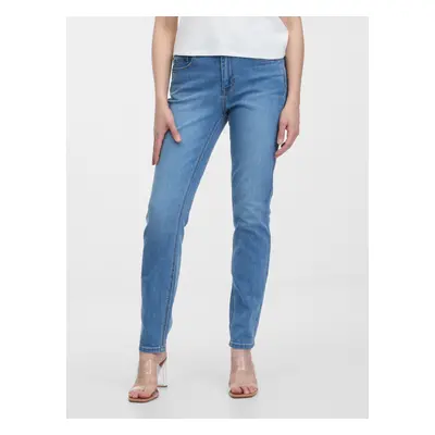 Orsay Light Blue Womens Slim Fit Jeans - Women